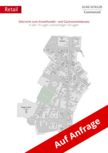 Übersicht zum Einzelhandel- und Gastronomiebesatz Karlsruhe