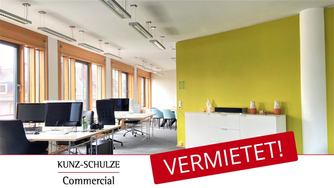 Büro vermietet
